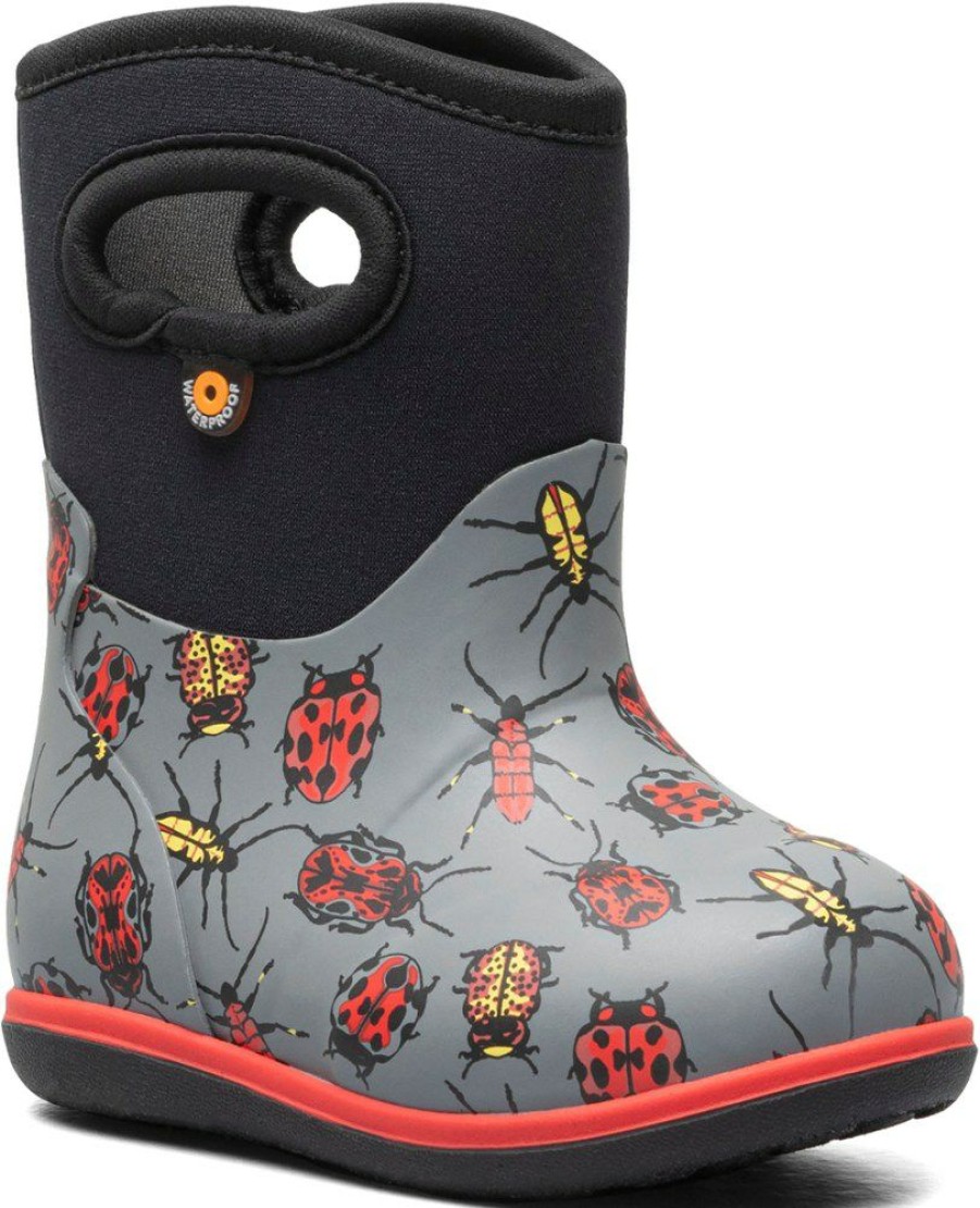 Footwear * | Bogs Baby Classic Bogs Rain Boots Toddlers' Gray Multi