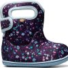 Footwear * | Bogs Baby Bogs Little Textures Boots Toddlers' Purple Multi