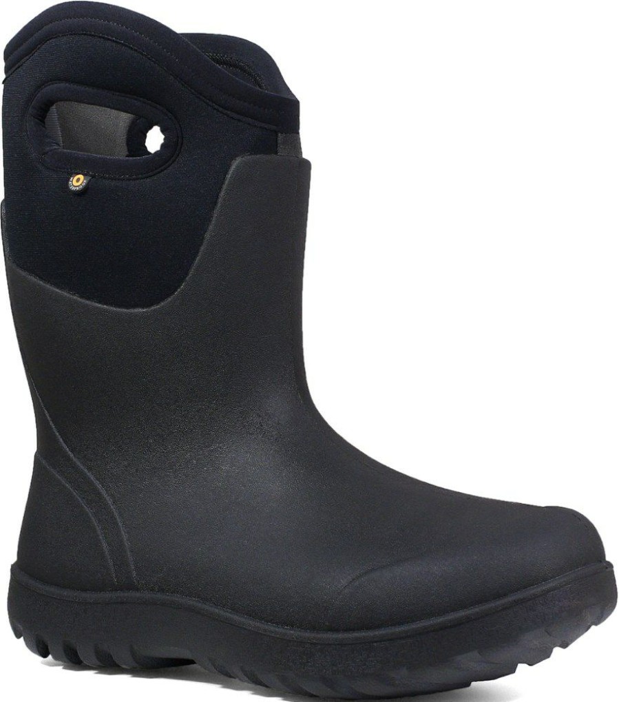 Footwear * | Bogs Neo-Classic Mid Insulated Rain Boots Women'S Black