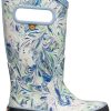 Footwear * | Bogs Marble Rain Boots Kids' Marble/Periwinkle