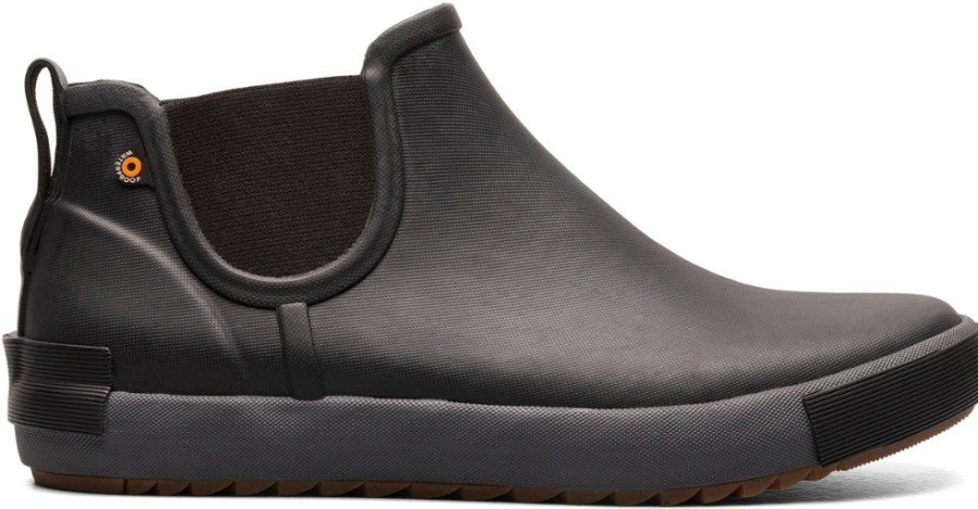 Footwear * | Bogs Kicker Rain Chelsea Rain Boots Men'S Black