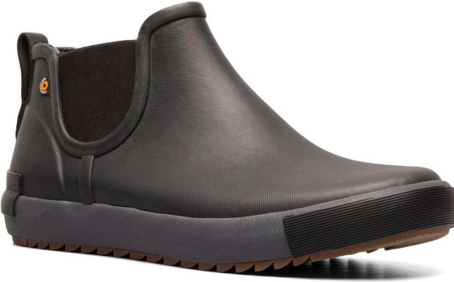 Footwear * | Bogs Kicker Rain Chelsea Rain Boots Men'S Black