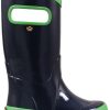 Footwear * | Bogs Rain Boots Kids' Navy/Green