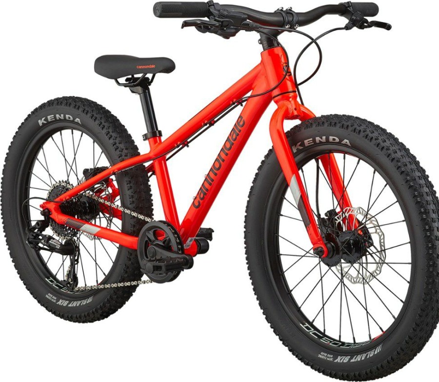 Cycling * | Cannondale Cujo Race 20+ Kids' Bike Acid Red