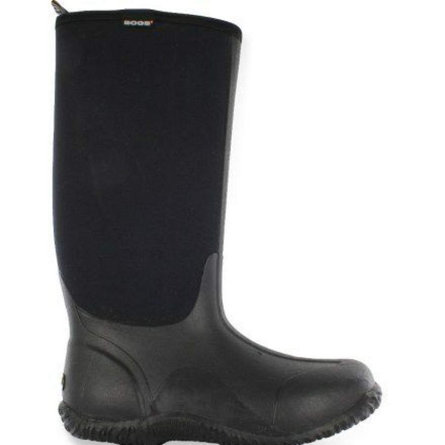 Footwear * | Bogs Classic High Rain Boots Men'S Black