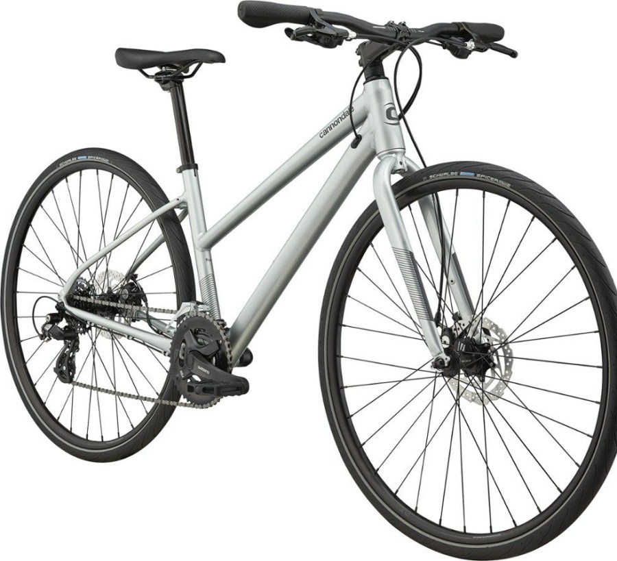 Cycling * | Cannondale Quick Disc 5 Remixte Women'S Bike Sage Gray