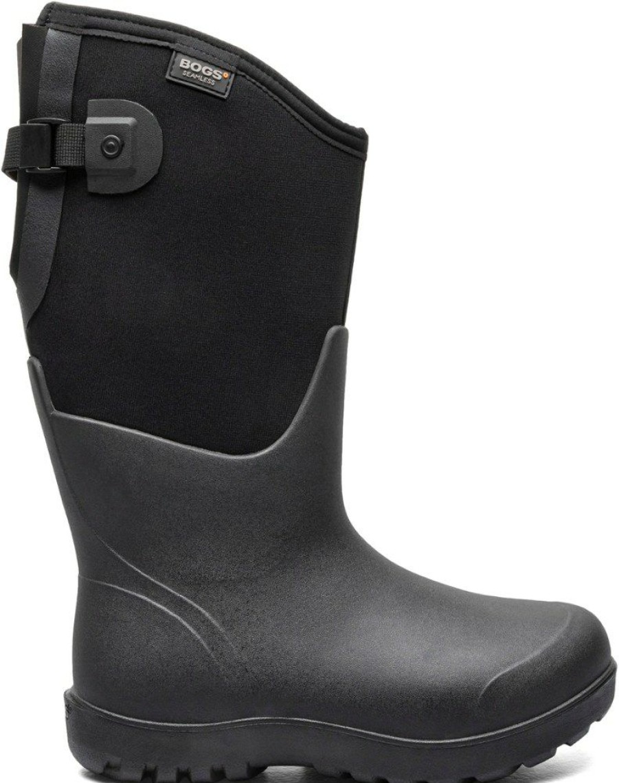 Footwear * | Bogs Neo-Classic Tall Adjustable Calf Boots Women'S Black