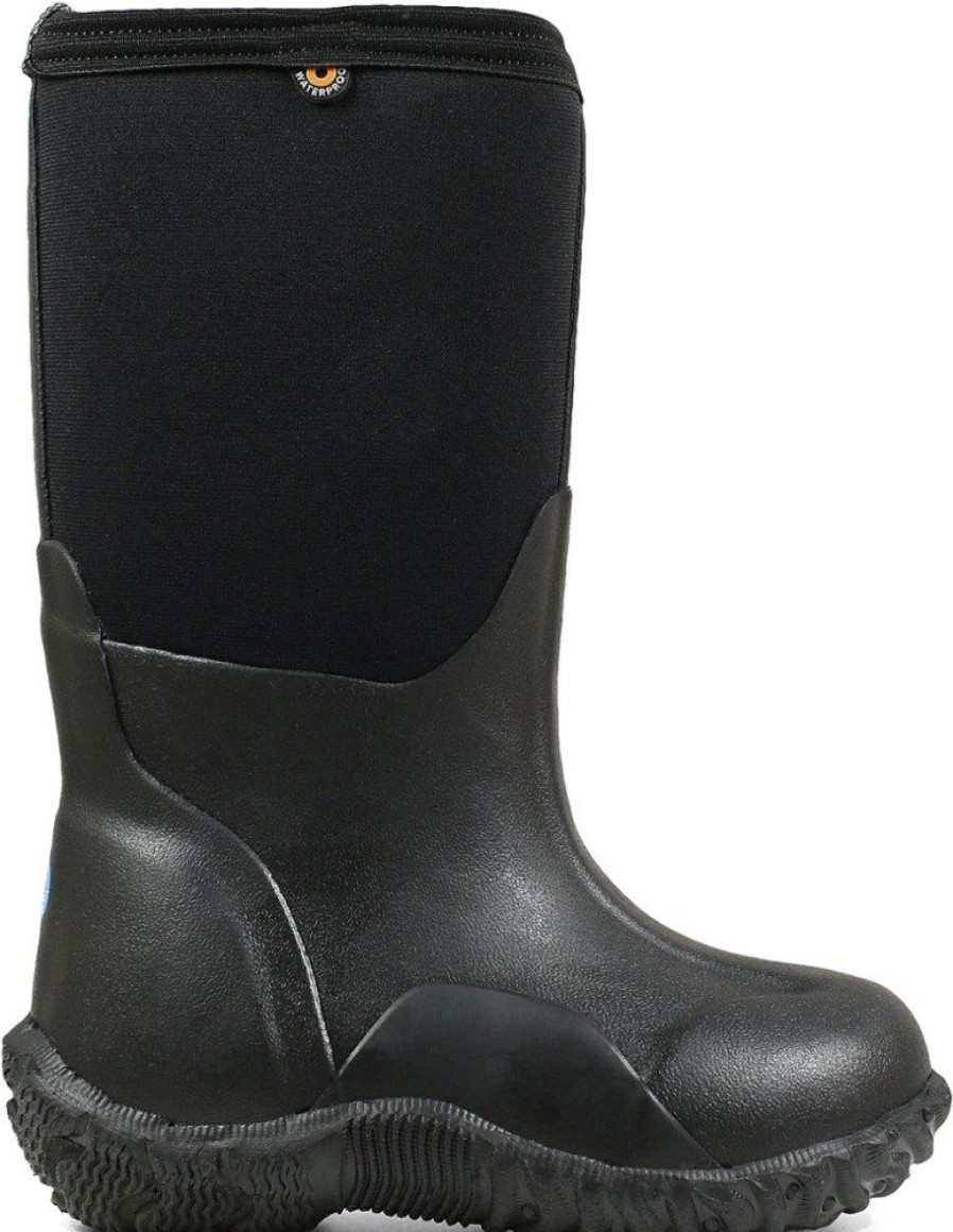 Footwear * | Bogs Classic High Boots Kids' Black