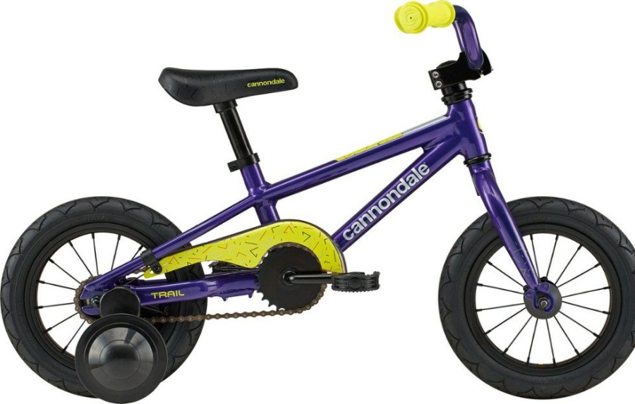 Cycling * | Cannondale Trail 12 Kids' Bike Ultra Violet