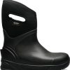 Footwear * | Bogs Bozeman Mid Insulated Rain Boots Men'S Black