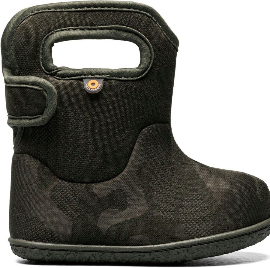 Footwear * | Bogs Baby Bogs Tonal Camo Rain Boots Toddlers' Dark Green