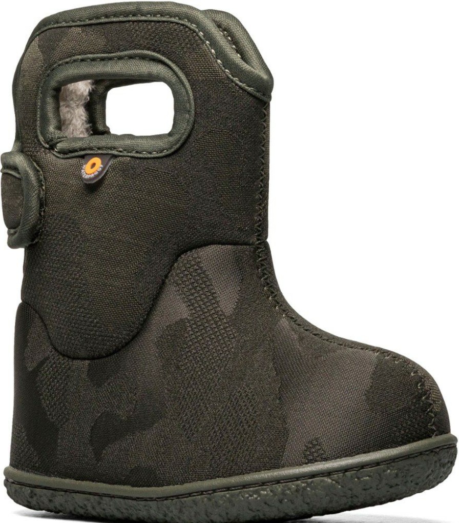 Footwear * | Bogs Baby Bogs Tonal Camo Rain Boots Toddlers' Dark Green