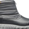 Footwear * | Bogs Classic Casual Winter Zip Boots Women'S Gray