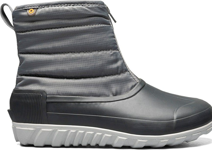 Footwear * | Bogs Classic Casual Winter Zip Boots Women'S Gray