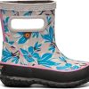 Footwear * | Bogs Skipper Magnolia Rain Boots Toddlers' Oyster