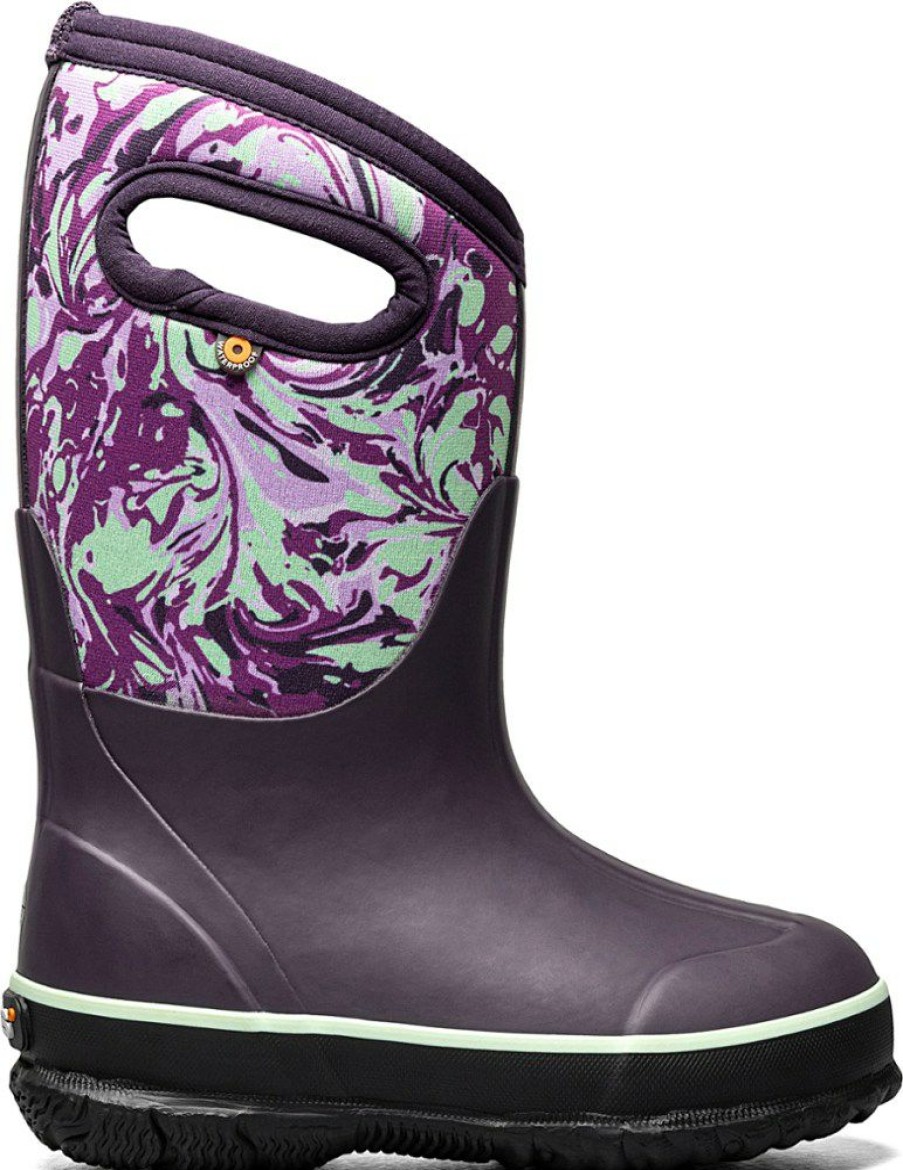 Footwear * | Bogs Classic Marble Boots Toddlers'/Kids' Purple Multi