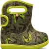 Footwear * | Bogs Baby Bogs Ii Cool Dino Rain Boots Toddlers' Dark Green Multi