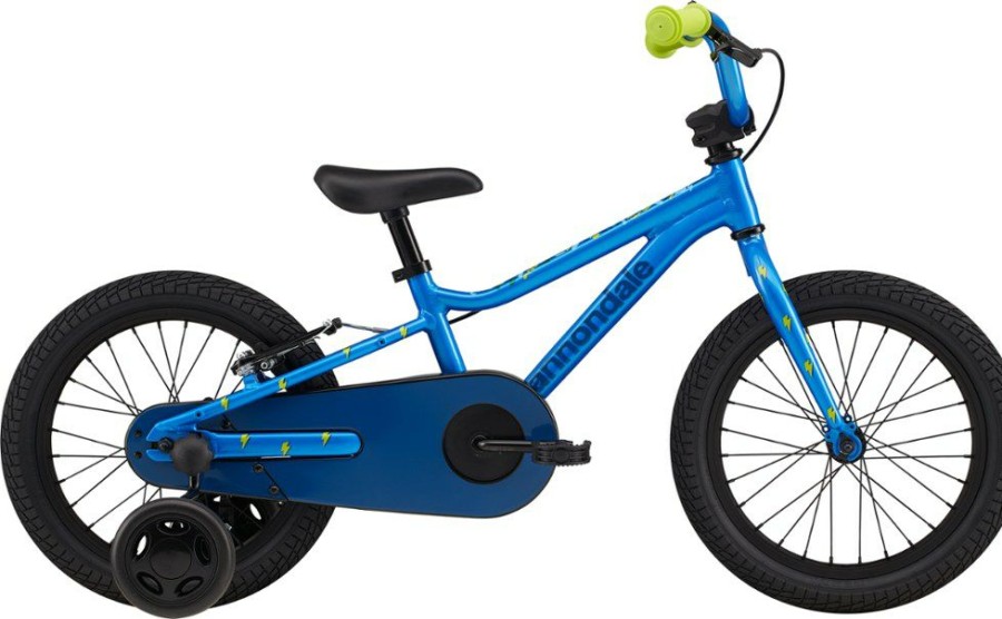 Cycling * | Cannondale Trail 16 Single-Speed Kids' Bike Coaster Brake Electric Blue