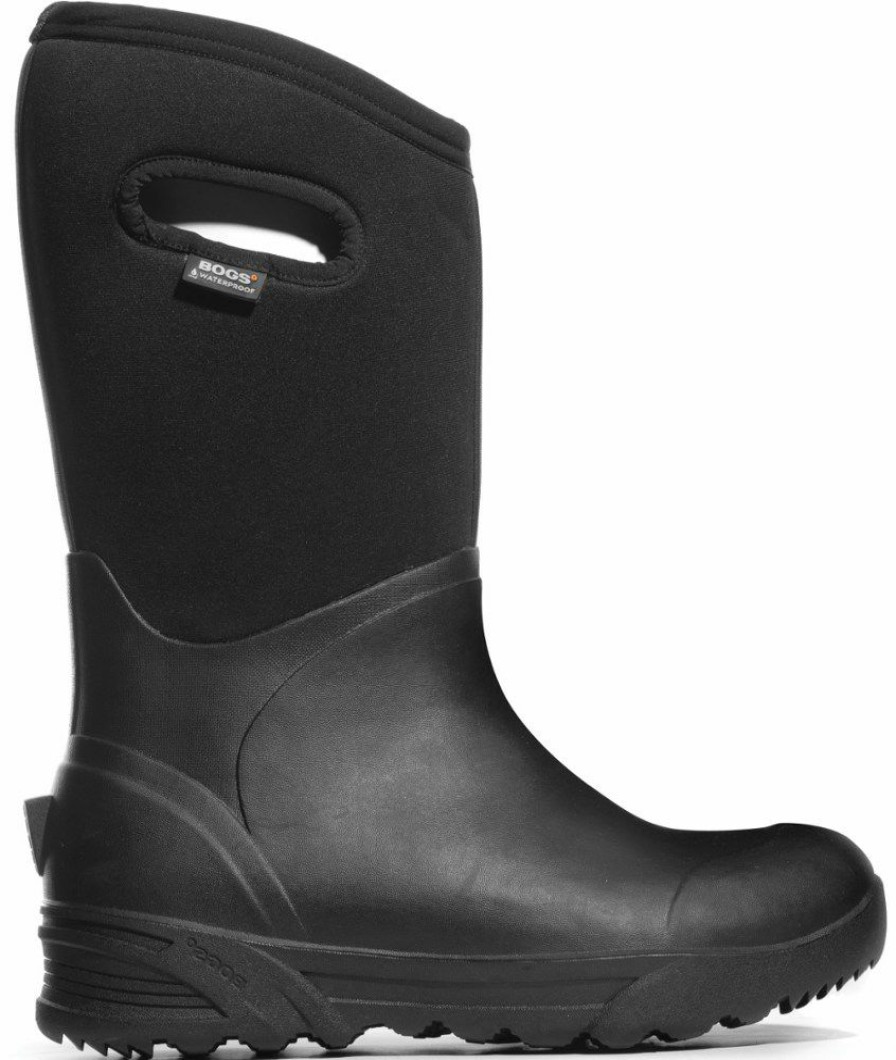 Footwear * | Bogs Bozeman Tall Rain Boots Men'S Black