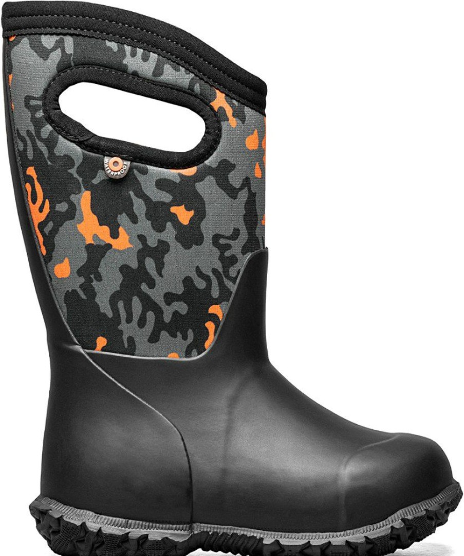 Footwear * | Bogs York Neo Camo Rain Boots Toddlers'/Kids' Black Multi