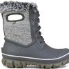 Footwear * | Bogs Arcata Knit Snow Boots Women'S Gray Multi