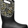 Footwear * | Bogs Neo-Classic Tall Exotic Boots Women'S Black Multi