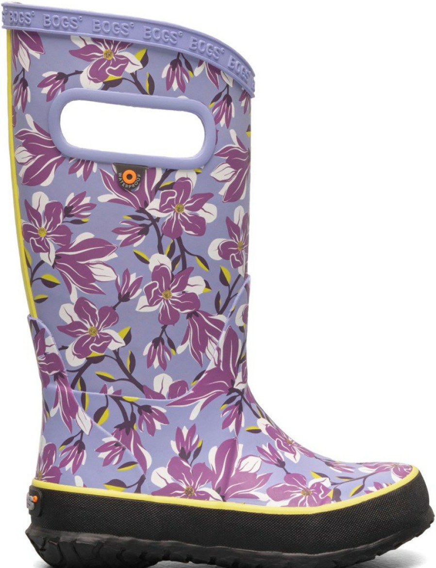 Footwear * | Bogs Magnolia Rain Boots Kids' Periwinkle