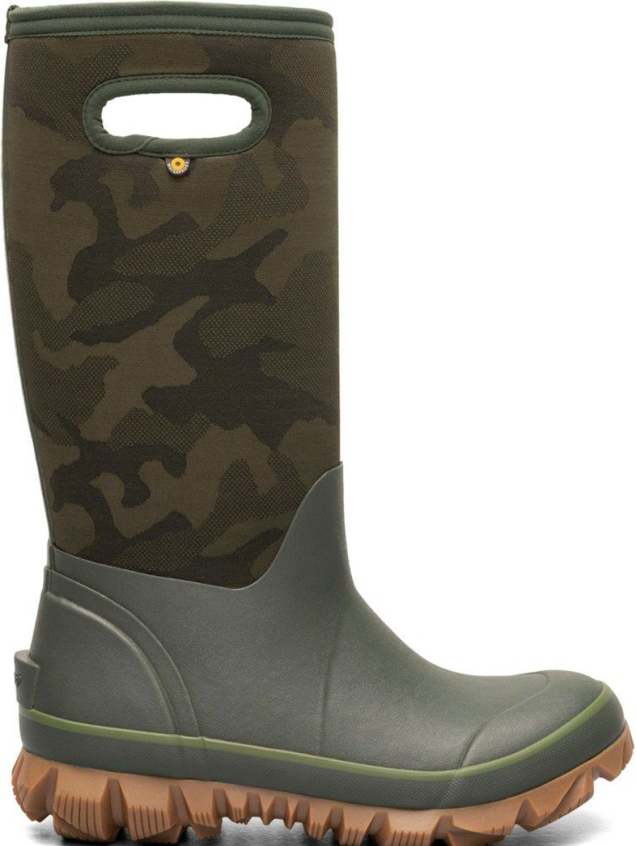 Footwear * | Bogs Whiteout Tonal Camo Boots Women'S Dark Green