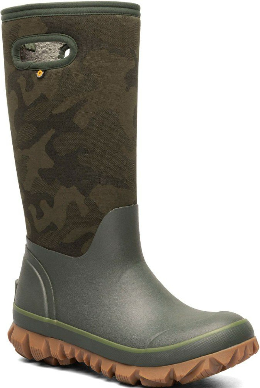 Footwear * | Bogs Whiteout Tonal Camo Boots Women'S Dark Green