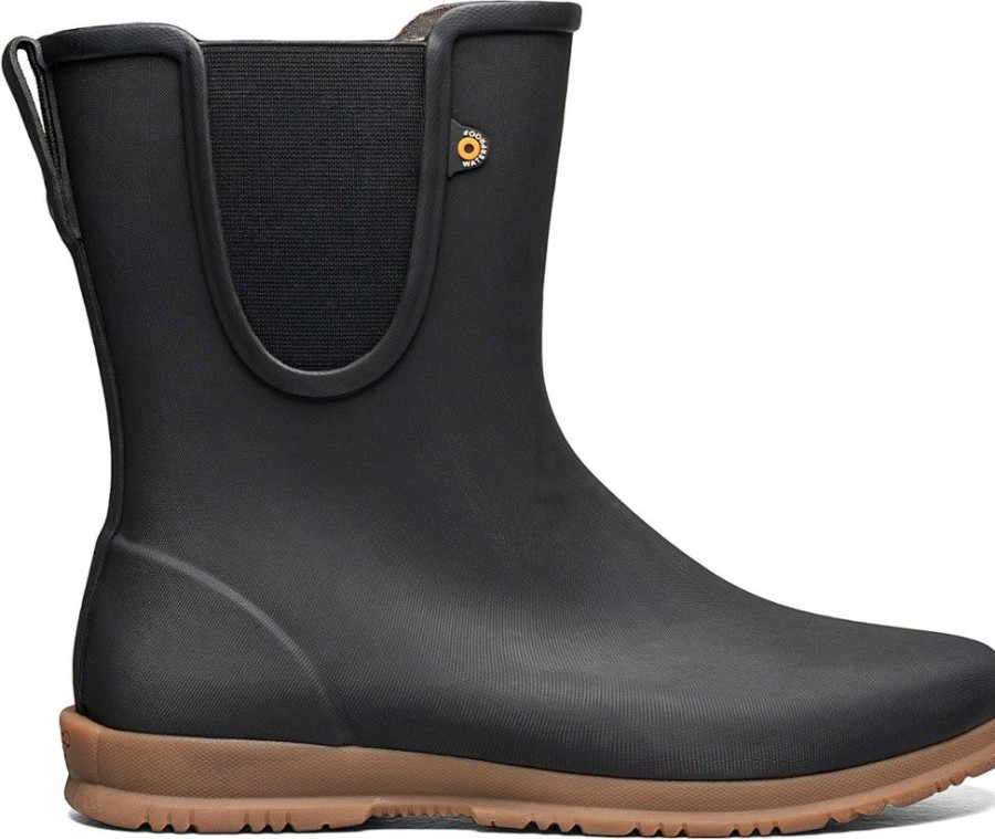 Footwear * | Bogs Sweetpea Tall Rain Boots Women'S Black