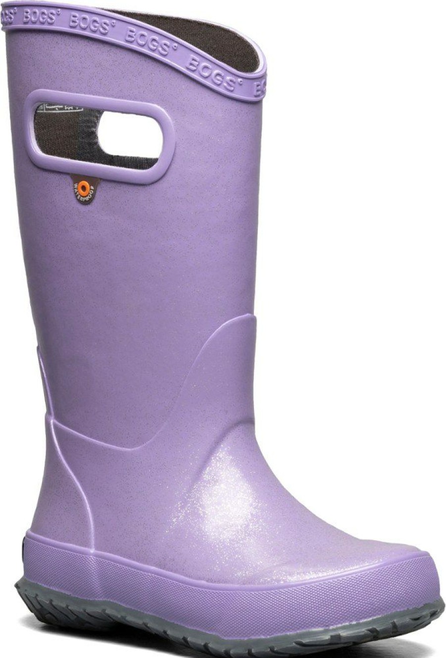 Footwear * | Bogs Glitter Rain Boots Kids' Lilac