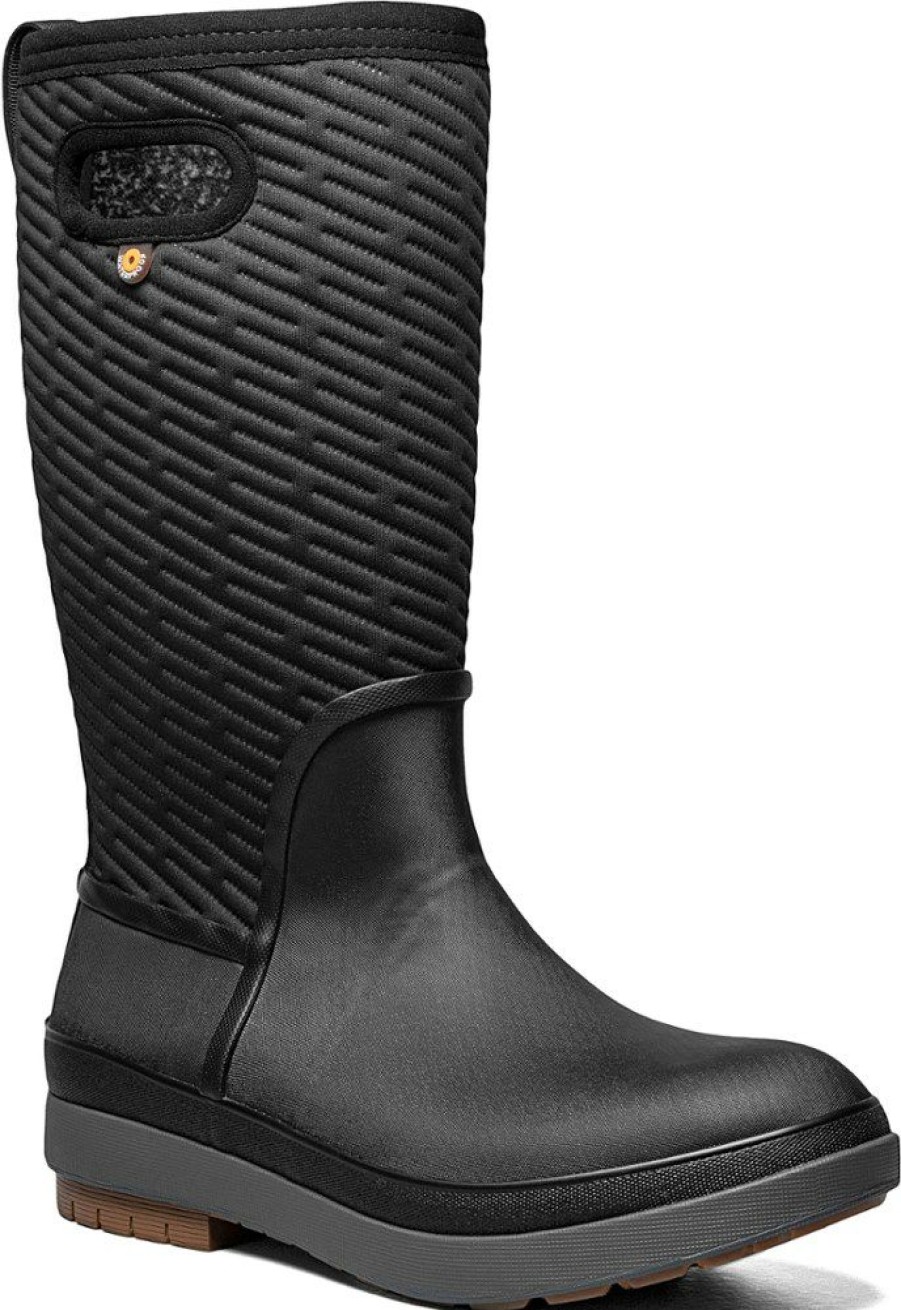 Footwear * | Bogs Crandall Ii Tall Snow Boots Women'S Black