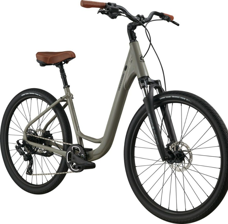 Cycling * | Cannondale Adventure 1 Bike Stealth Grey